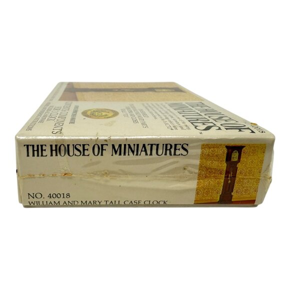 XActo The House Of Miniatures William Mary Tall Case Clock Kit 40018 Unassembled - Picture 2 of 6